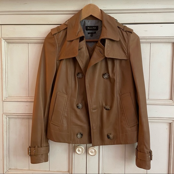 Massimo Dutti Leather Jacket - Picture 5 of 5